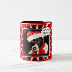 Spiked Eggnog Dog Tweekleurige Koffiemok