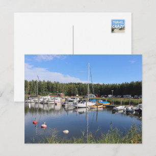 Spiken Havenzicht, Kallandso, Zweden Briefkaart