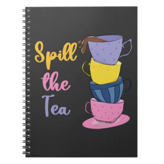 Spill de thee - theedrinker notitieboek