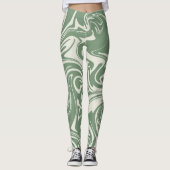 Spill - groen leggings (Voorkant)
