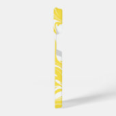 Spill - Lemon Yellow and White iPhone Hoesje (Linkerkant)