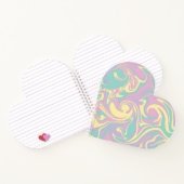 Spill - Pastel roze, geel, Paars en groen Notitieboek (Binnen)