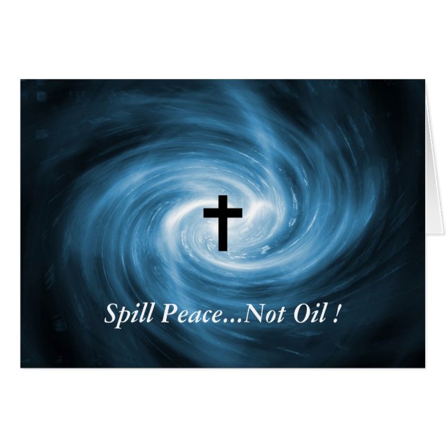 Spill Peace...geen olie (Voorkant Horizontaal)