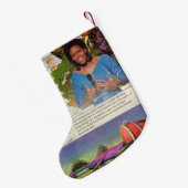 Spilled Truths A Collage of Science Society Hope Kleine Kerstsok (Achterkant (Hangend))