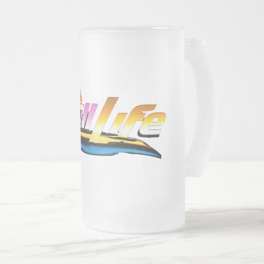 SpillLife Frosted Glass Mok – Cool Look. (Voorkant rechts)