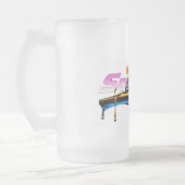 SpillLife Frosted Glass Mug - Look Cool. (Gauche)