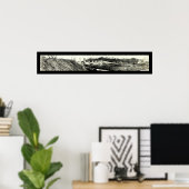 Spillway Panama Canal Foto 1913 Poster (Thuiskantoor)