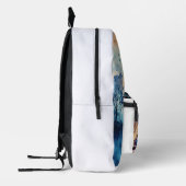 "Spin and Style: DJ Beats Design bag" Bedrukte Rugzak (Links)