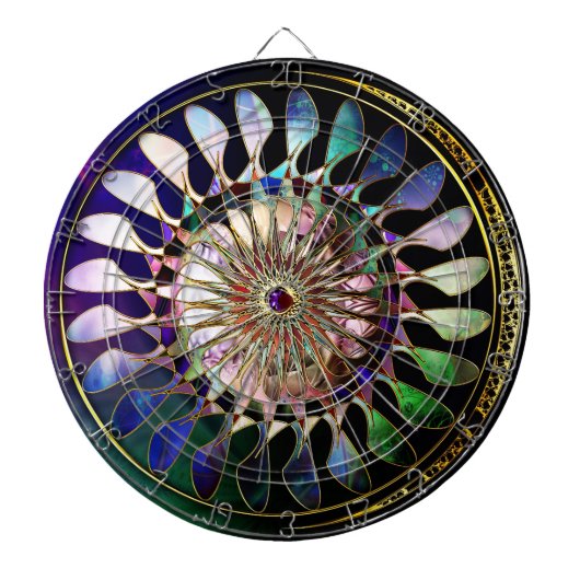 Spin Art 1 Dart Boards Dartbord (Voorkant)