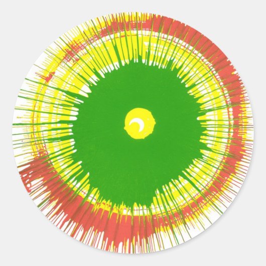 Spin art stickers (Voorkant)