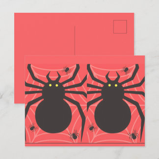 Spin Energie Ansichtkaart 🕷️ | Griezelen Esthetie Briefkaart