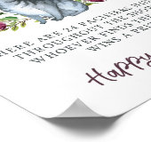 Spin-Fect Baby shower Pacifier Hunt Game Poster (Hoek)