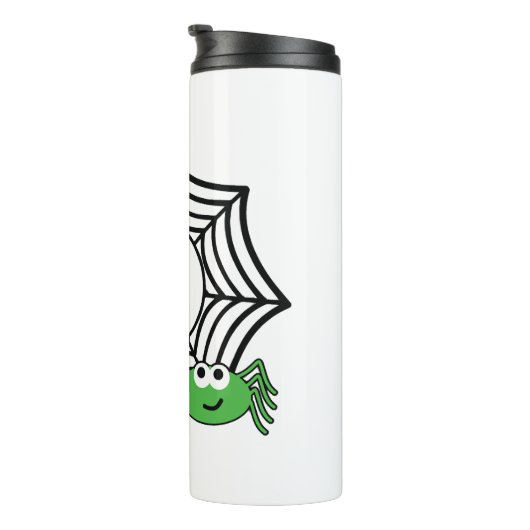 Spin halloween t shirten halloween thermosbeker (Geroteerd rechts)