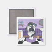 Spin in de badkamermagneet magneet (Voorkant / Achterkant)