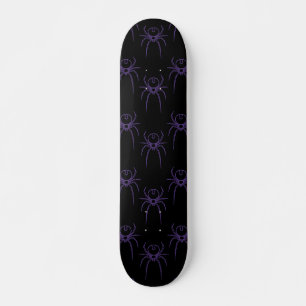 Spin in Paarse en zwart Skateboard