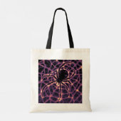 Spin Kosmisch Web, Halloween Galaxy of Horrors Tote Bag (Achterkant)