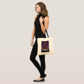 Spin Kosmisch Web, Halloween Galaxy of Horrors Tote Bag (Voorkant (model))