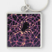 Spin Kosmisch Web, Halloween Stelsel van Verschrik Sleutelhanger (Voorkant)