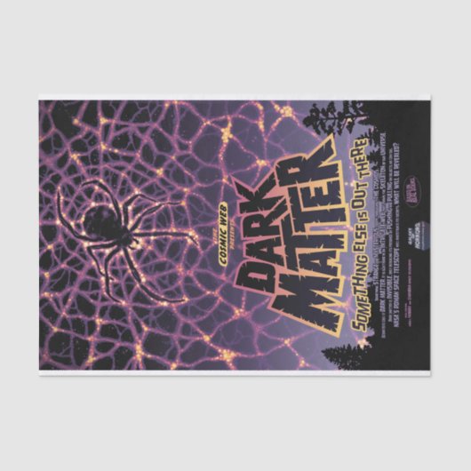 Spin kosmisch web, Halloween sterrenstelsel van ve Tissuepapier (Voorkant)