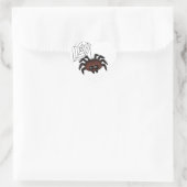 Spin Me Halloween Hart Sticker (Tas)