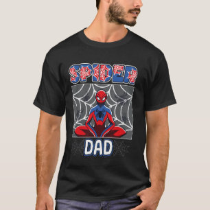 Spin Papa Spin Thema Verjaardagsfeestje Familie Ma T-shirt