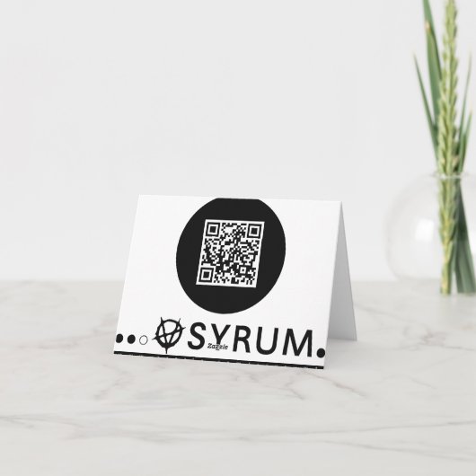 spin r.i.p. stencil kaart (Achterkant)