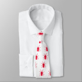 Spin (rood) stropdas (Gebonden)