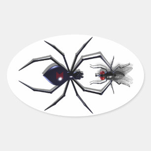 Spin & vlieg Stickers