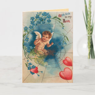  spin-webValentijnsdag Feestdagen Kaart