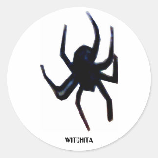 spin, WITCHITA Ronde Sticker
