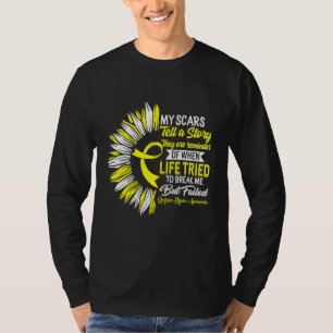 Spina Bifida Awareness Maand Mijn littekens vertel T-shirt