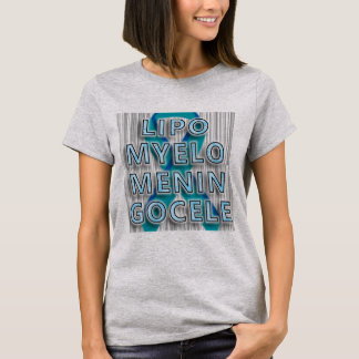 Spina Bifida Lipomyelomeningocele Bewustwording T-shirt