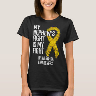 Spina Bifida Mijn neefjes gevecht is mijn gevecht T-shirt