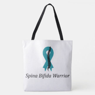 Spina Bifida Warrior Handicap Vriendelijke Canvas  Draagtas