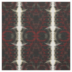 Spinal Paisley Fractal Pattern Gothic Print Stof