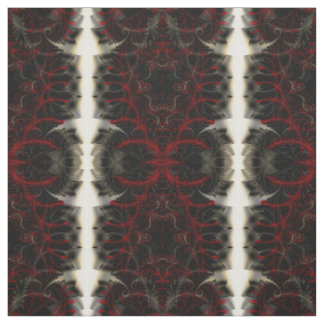 Spinal Paisley Fractal Pattern Gothic Print Stof