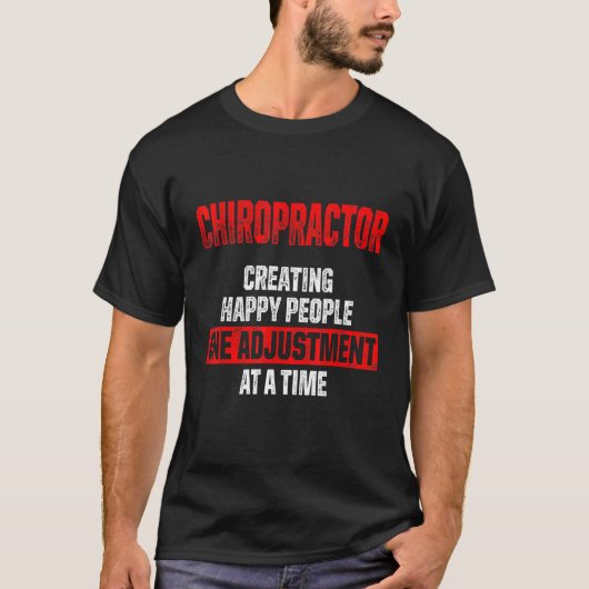 Spinale chiropractor 1 t-shirt (Voorkant)
