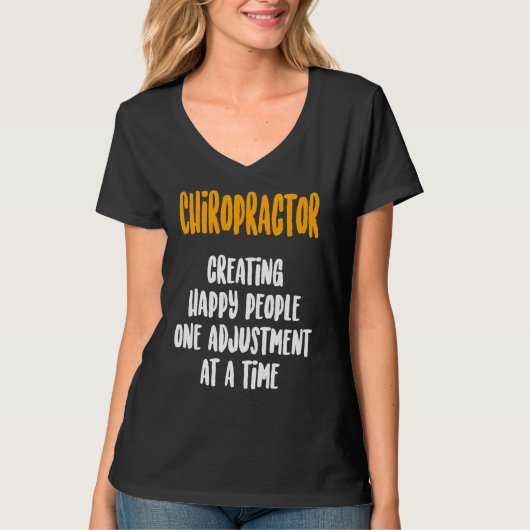Spinale chiropractor 1 t-shirt (Voorkant)