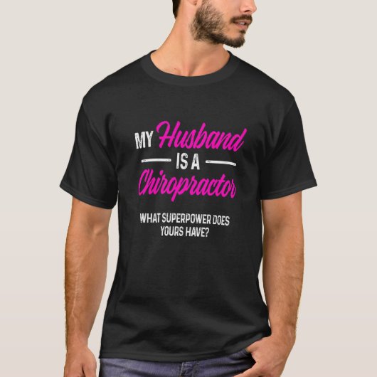 Spinale chiropractor t-shirt (Voorkant)