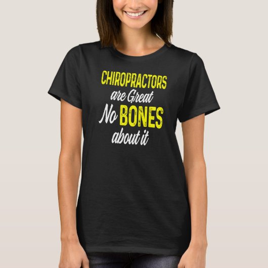 Spinale chiropractor t-shirt (Voorkant)