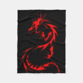 Spinale dragon Fleece Blanket Deken (Voorkant)