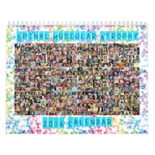 Spinale spierattrofie (SMA) Agenda 2016 Kalender (Hoes)