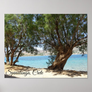 Spinalonga, affiche en Crète
