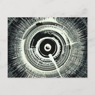 Spinart. Super Nova Black Briefkaart