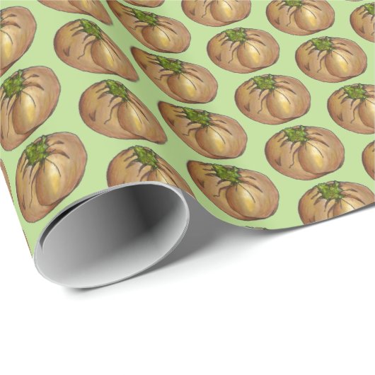 Spinazieklaarmaken NYC Joods Deli Voedsel Cadeaupapier (Rol Hoek)