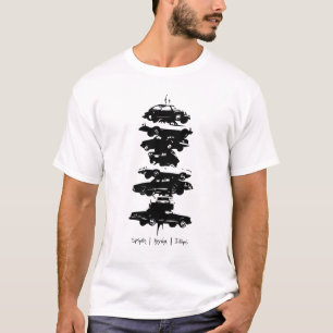 Spindle Berwyn Illinois autosculptuur t-shirt