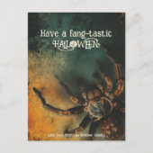 🕷️Spine-Chilling Spider HALLOWEEN kaart (Voorkant)