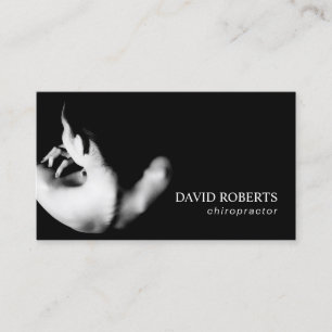 Spine Chiropractor Chiropractische Therapist Visitekaartje