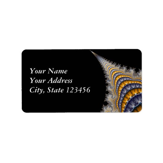 Spine_fractal Etiket (Voorkant)