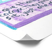 Spine Poster - Je remercie pour les vertèbres (Coin)